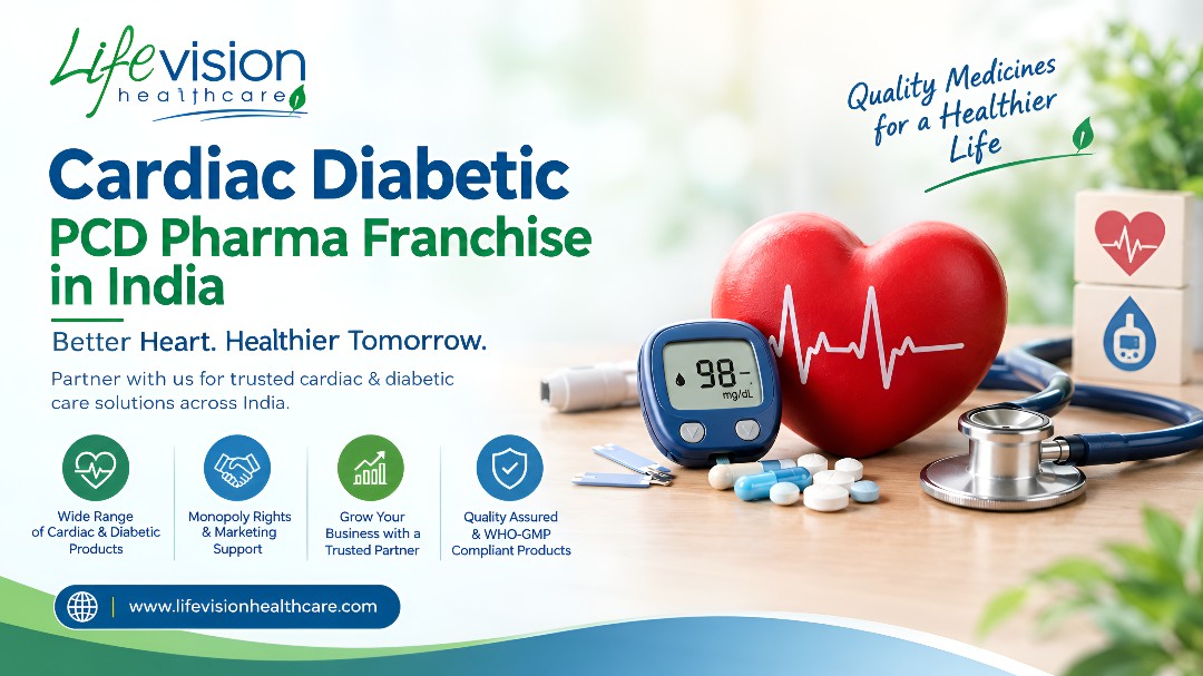 Top 10 Cardiac Diabetic PCD Pharma Franchise Companies