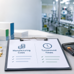 Pharma Manufacturing Cost and Time Comparison